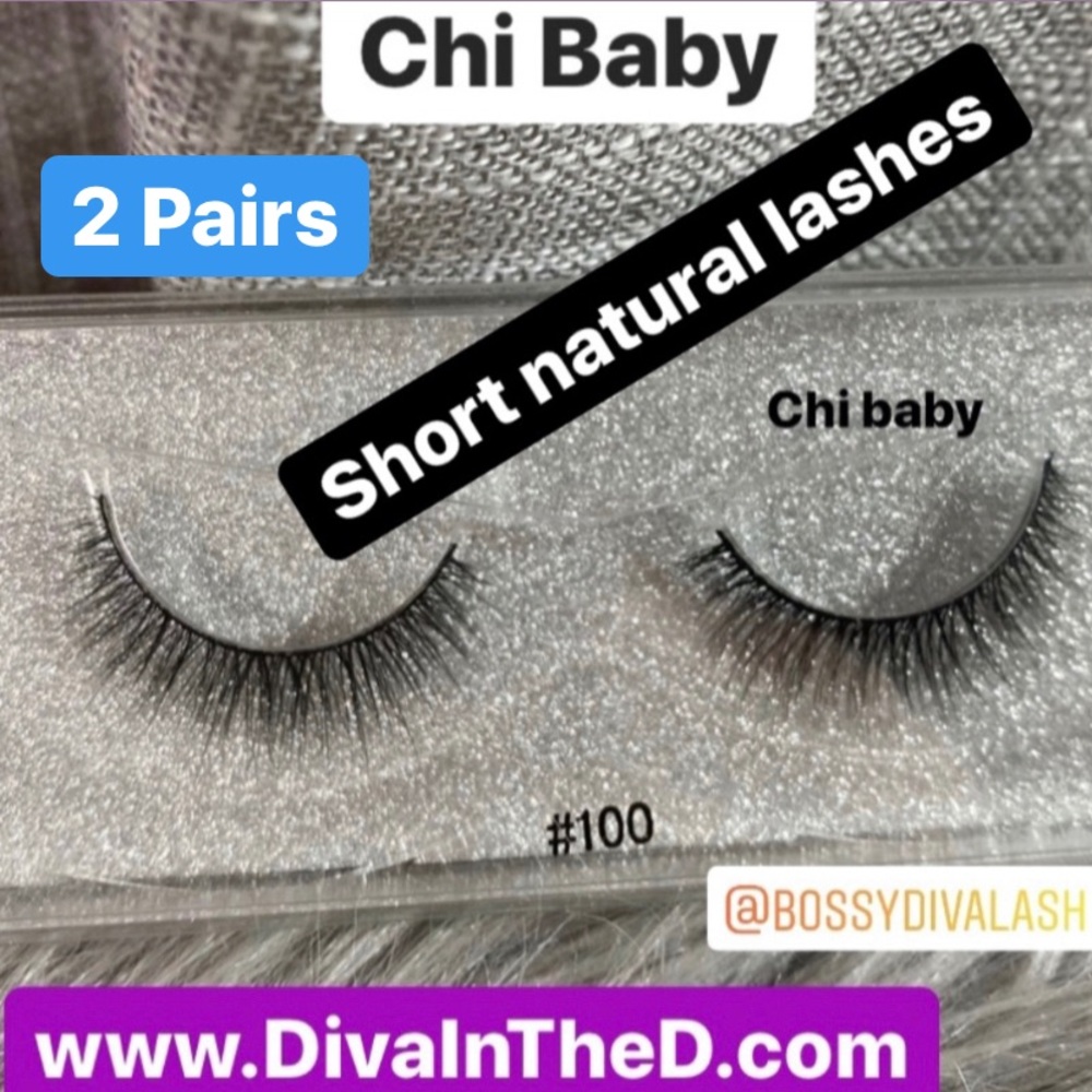 Short Mink Eyelashes false eyelashes